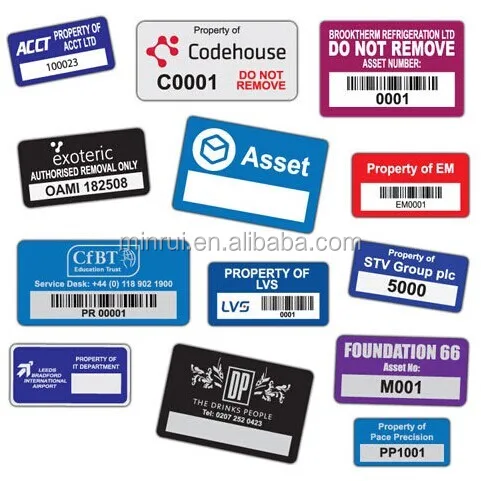 serial number stickers supplier