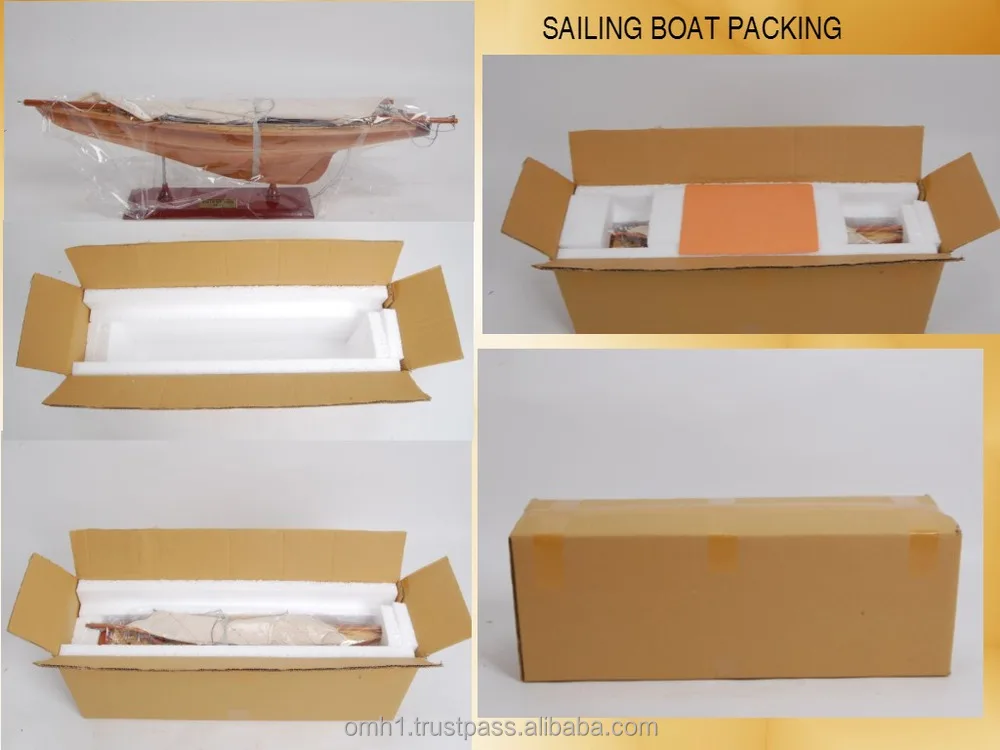 quality wooden model sailing yacht/ sail boats/ nautical crafts