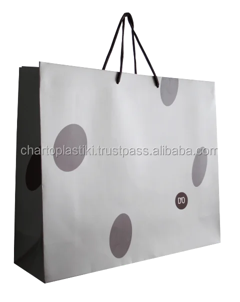 paper bags with rope handles gift bag