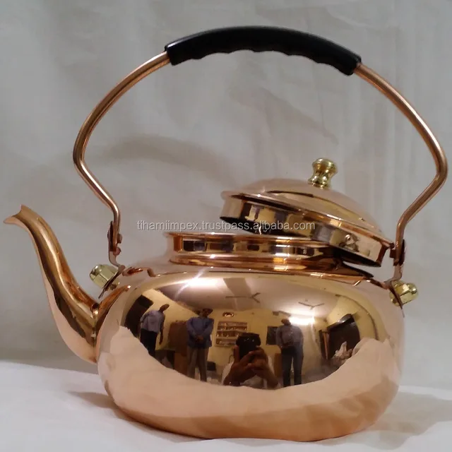 copper kettle for tea and coffee