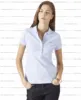 Clothing women bodycon fit short sleeve custom high quality polo shirt