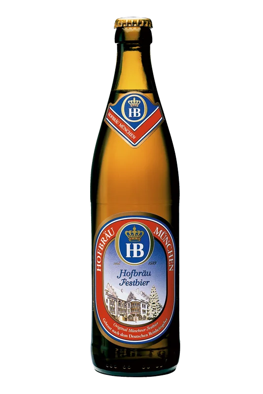 hofbrau munich festbier christmas beer 20 x 500 ml / 50 cl