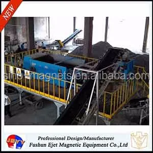 Ferrous and non-ferrous scrap Zorba metal sorting/Recovery/Collection system