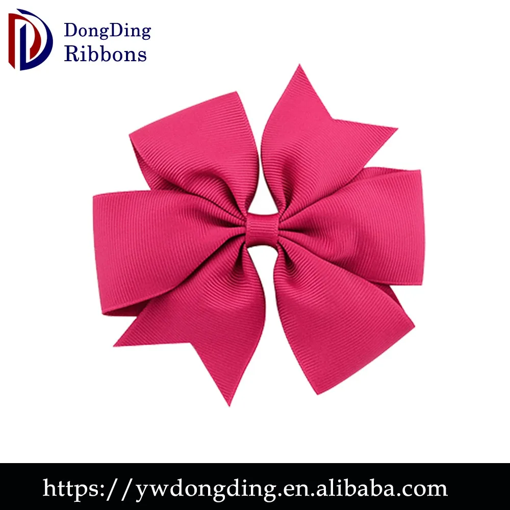 yiwu wholesale market 100% polyester pure color satin ribbon for