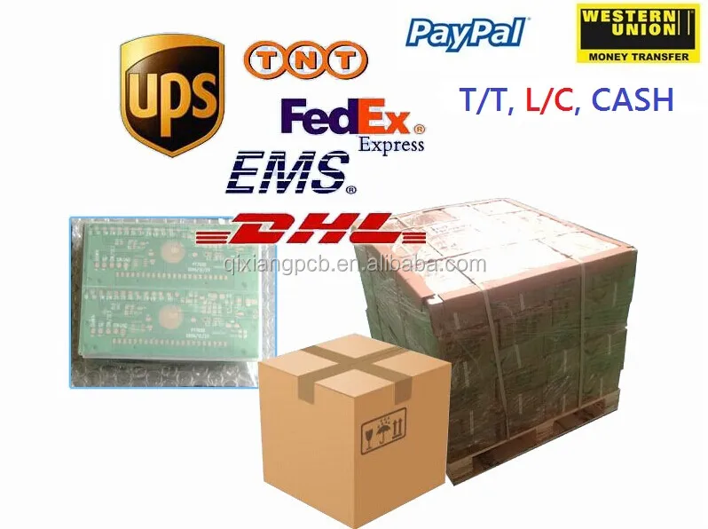 Pcbボードfr4ドア連動pcbから工場QX-CC15 oem/odm高品質94v0 rohs仕入れ・メーカー・工場