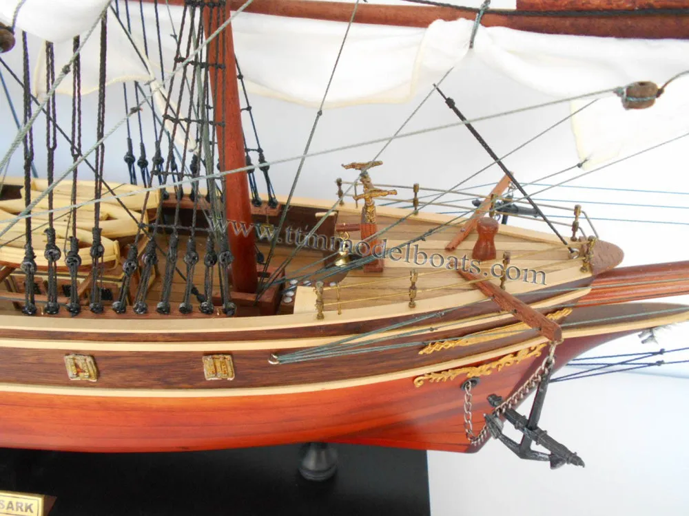 Cutty Sark 28" Wooden Sailing Ship Models Buy Wooden Tall Ship Models