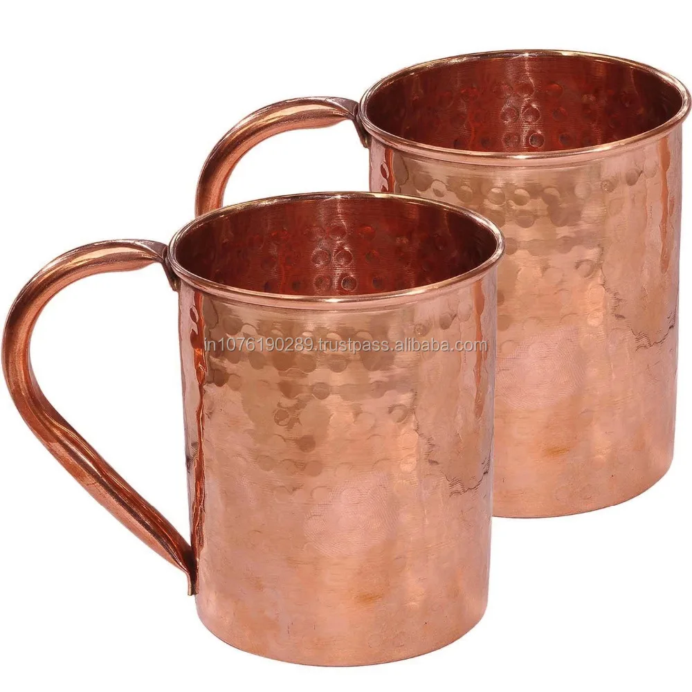 100% pure copper solid moscow mule mug,no inner linings cup for