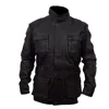 New Arrival Men Black Leather jacket Coat