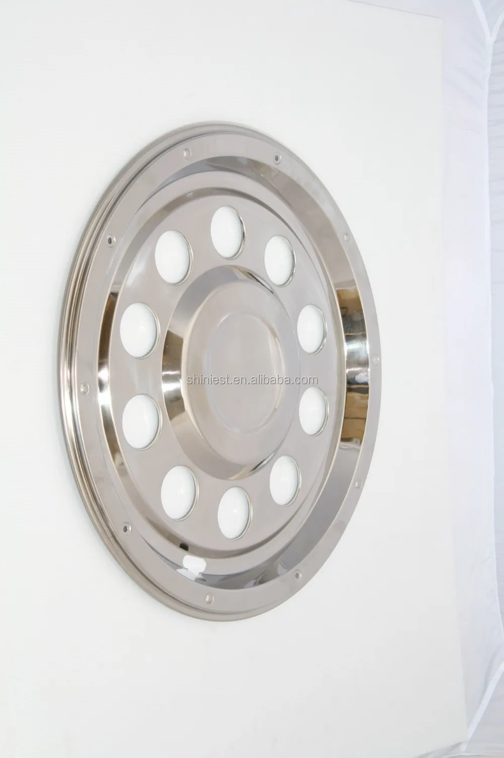 Top Selling First Grade Stainless Steel 22.5" Heavy Duty Truck Wheel