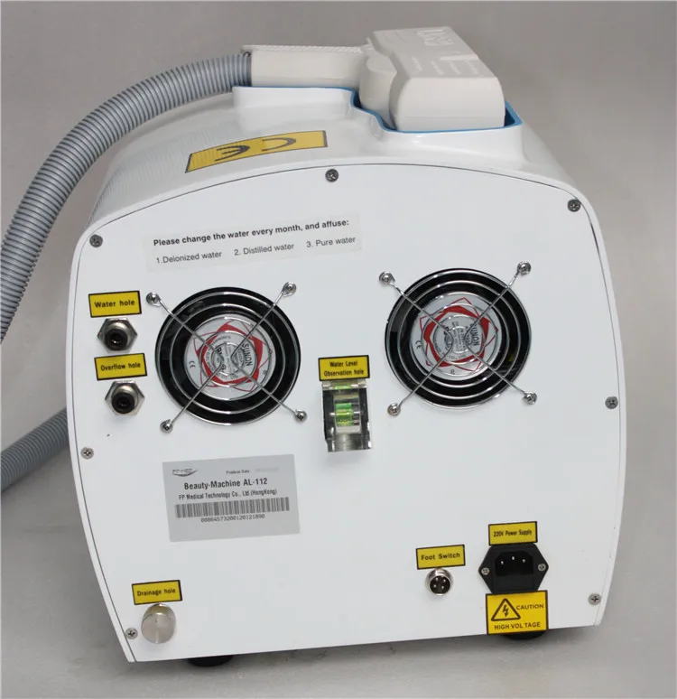 Portable Q Switched Laser Genesis Nd Yag 1064 Nm Tattoo Removal