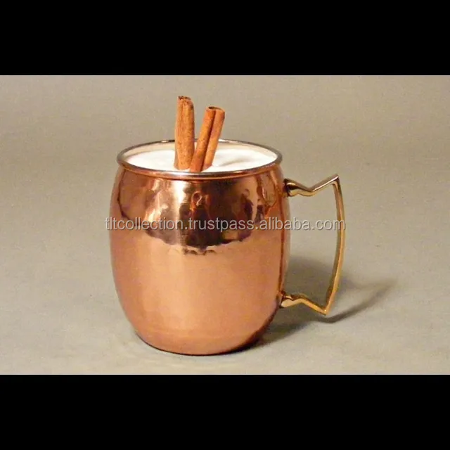 smirnoff vodka and ginger beer copper mugs , pure copper mug for
