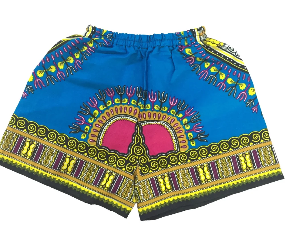 男の子dashiki印刷弾性ウエストショーツ仕入れ・メーカー・工場