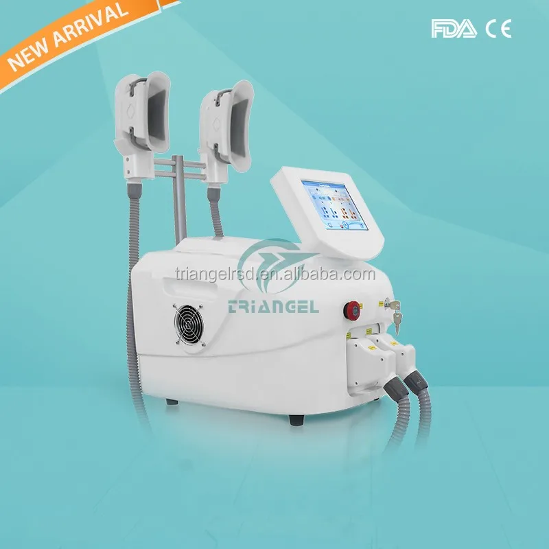 2016 CE approved quick slim weight loss beauty equipment Cryo+ rf +cavitattion