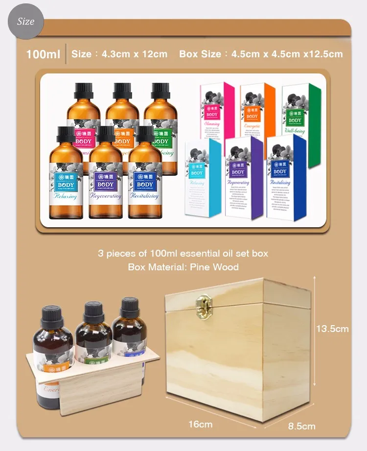 Full Body Oil Gift Set Essential Oils Wholesale Body Oil Private Label