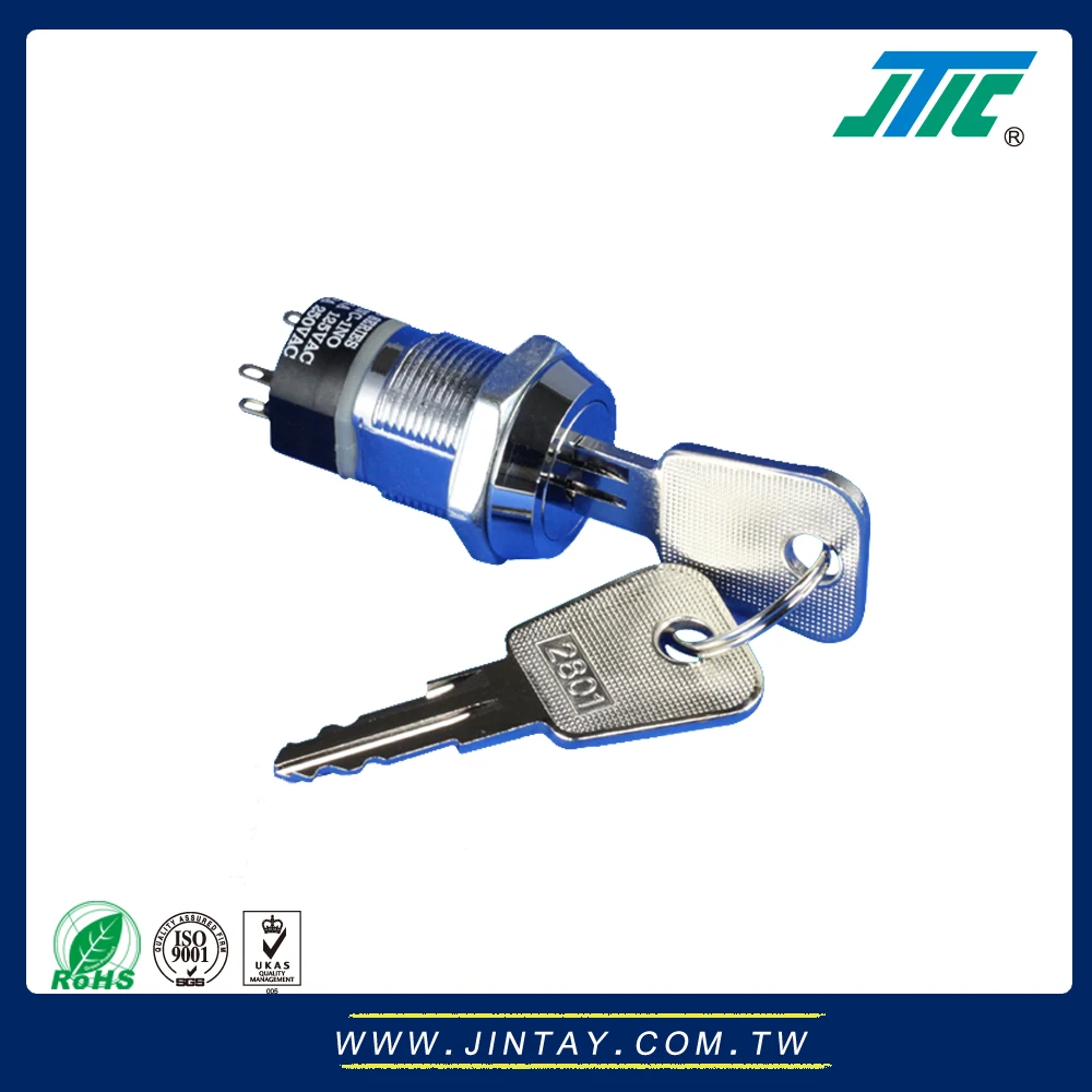 Electrical Key Switch Rotary Lock, View Switch Rotary Lock, JTIC