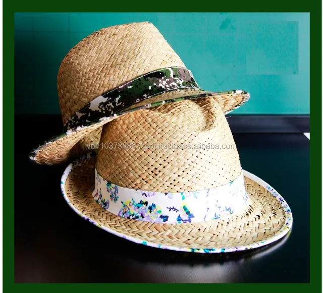 producer straw hat/palm hat /conical hat/ boater hat/ cappelli