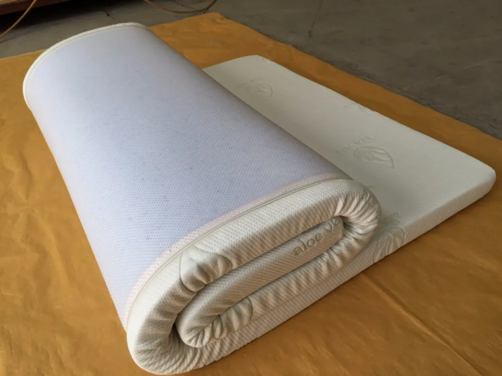 vacuum packed memory foam mattress topper