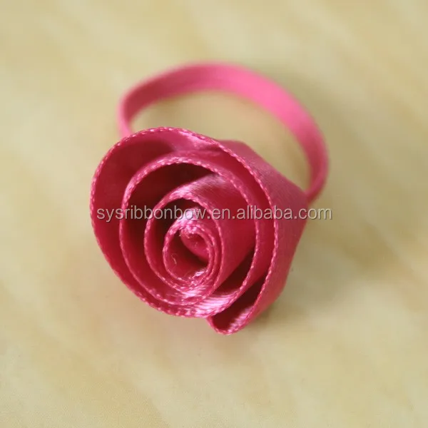 Sale mini ribbon bows with rhinstone small satin lingerie bows