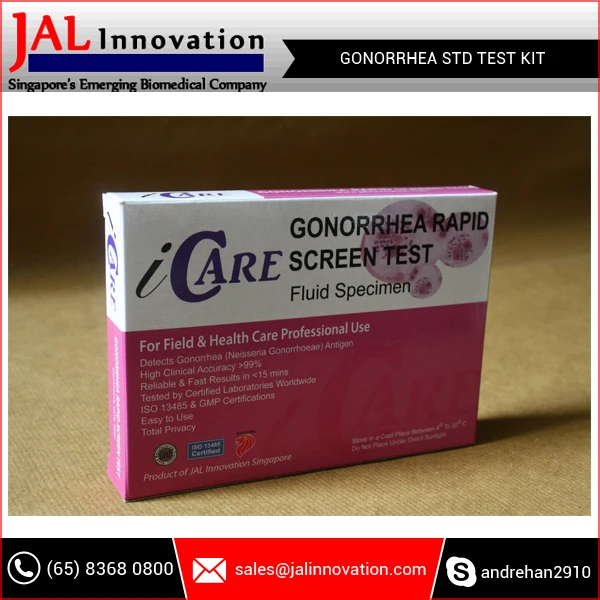 Icare Gonorrhea Std Rapid Test Kit Buy Std Rapid Test Kitgonorrhea Test Kitgonorrhea Test 0437