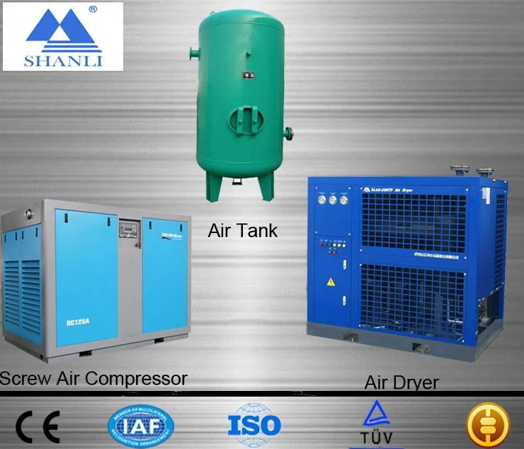 Saving Energy High Temperature Air-cooled SLAD-20HTF Refrigerant air dryer