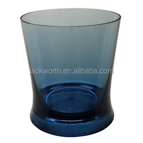 JD0923 BPA Free Unbreakable Bourbon Whisky Cup Old Fashioned Whiskey Tumbler BPA Free Break Resistant Dishwasher Safe Acrylic Drinking Glasses and Whiskey Glass Acrylic Water Cup Plastic Beverage Cup Break-resistant