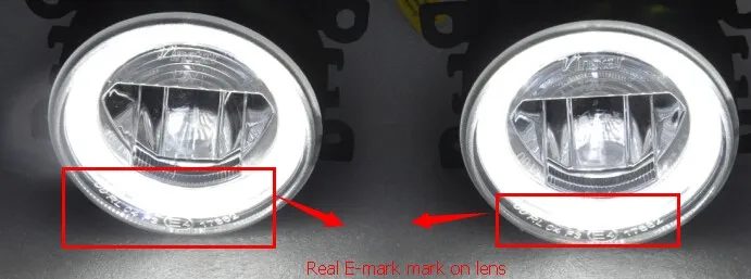 E-mark Sign on Lens