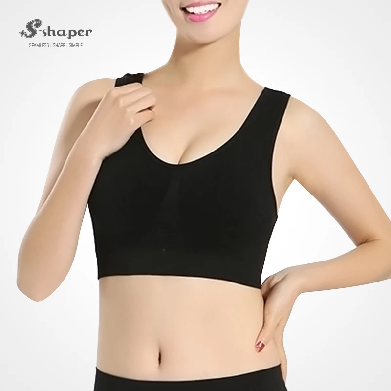 wireless bra with removable pads