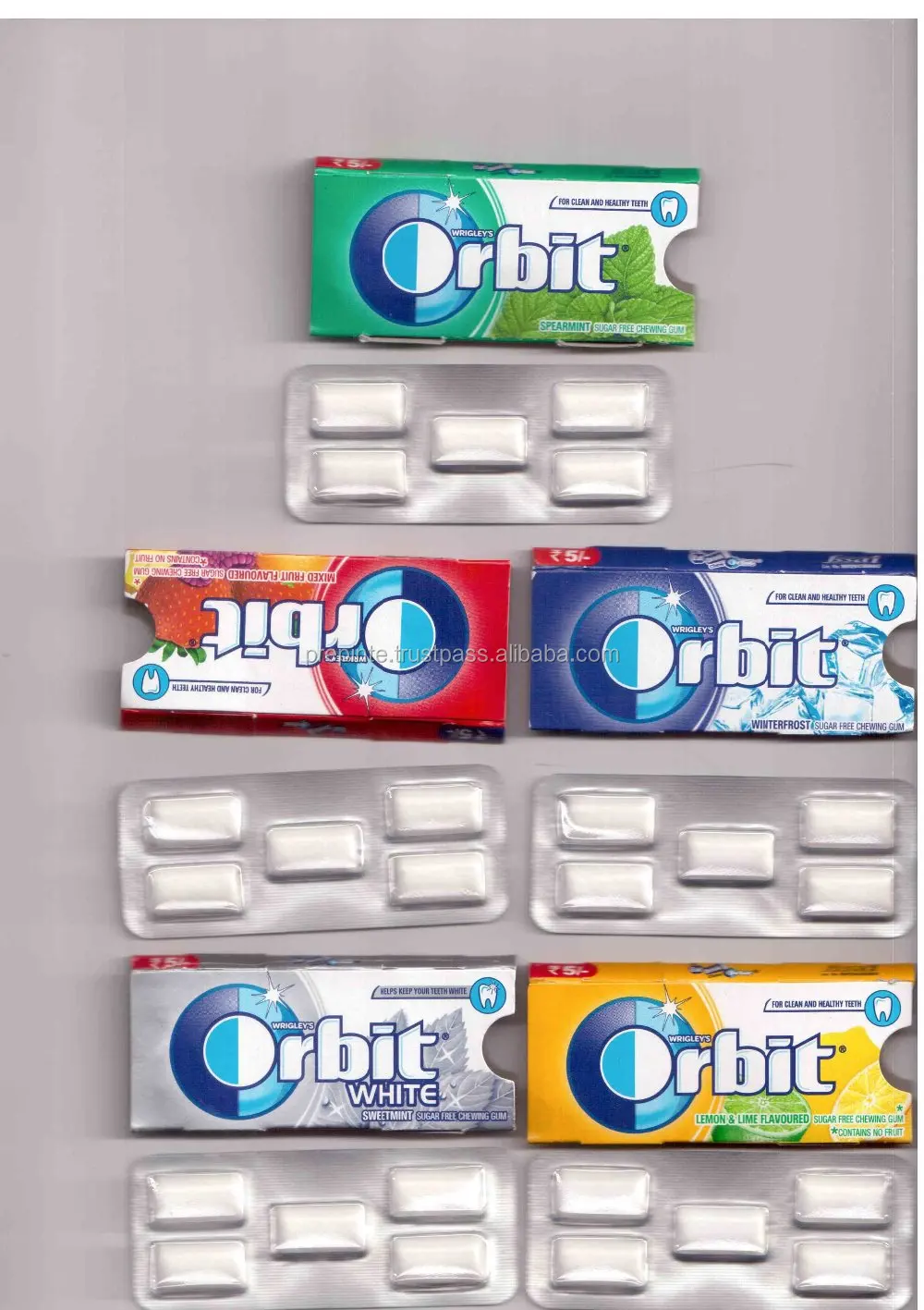 Wrigleys Orbit Chewing Gum - Buy Orbit,Mint Chewing Gum,Orbit Chewing ...