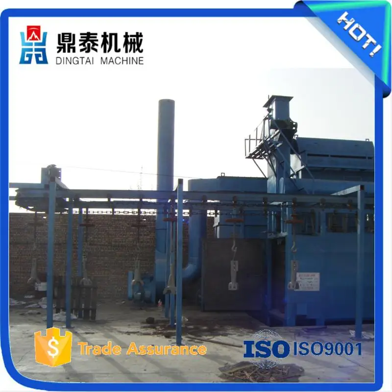 Catenary type shot blasting machine,structural steel shot blasting machine