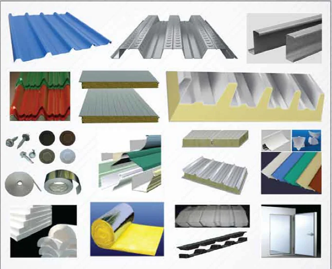 Tile Profile/ Trapezoidal/ Corrugated / Flat Sandwich Panels + 97156