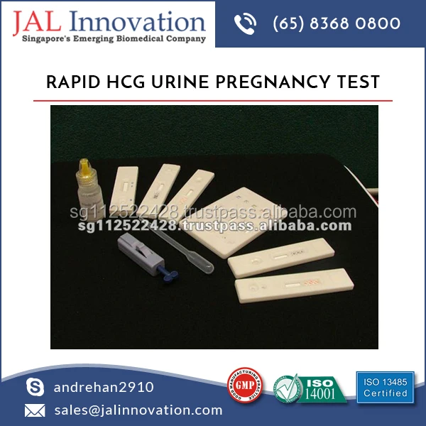 Teste rápido Melhor Uso Rápido HCG Teste De Gravidez De Urina para Uso Doméstico no Menor Custo