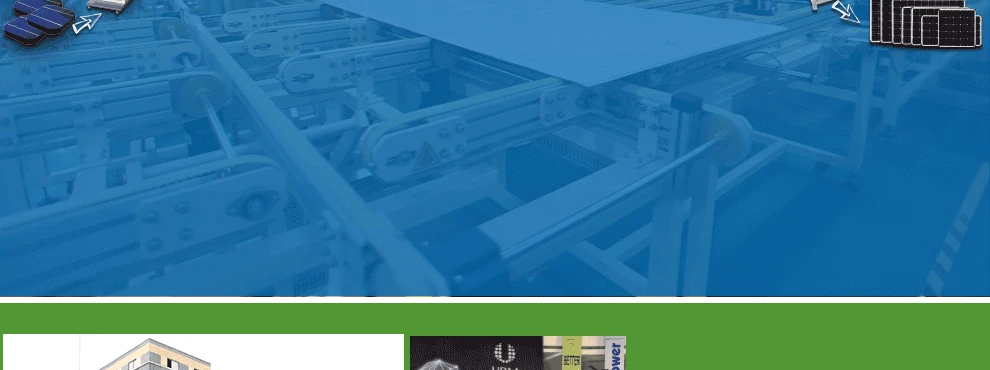 Solar panel manufacturing machines product line