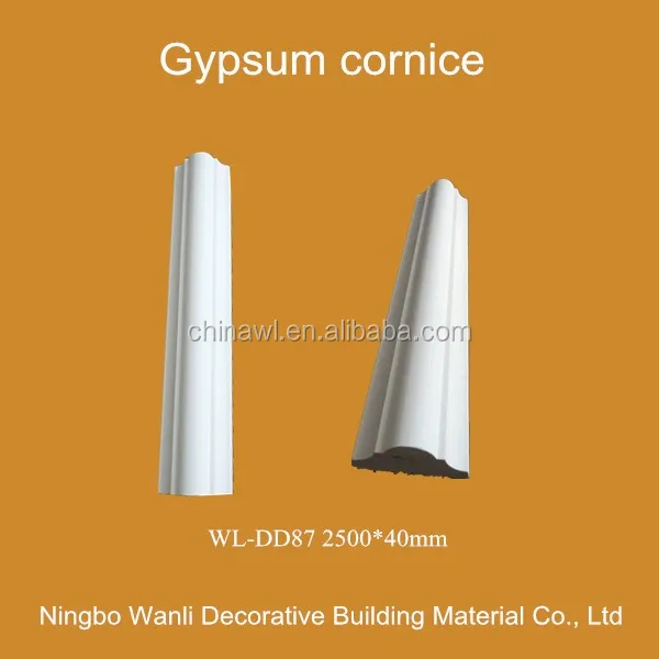 gypsum cornice plaster fiberglass cornice decorative