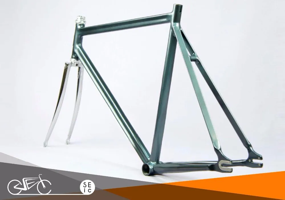 anodized aluminum bike frame