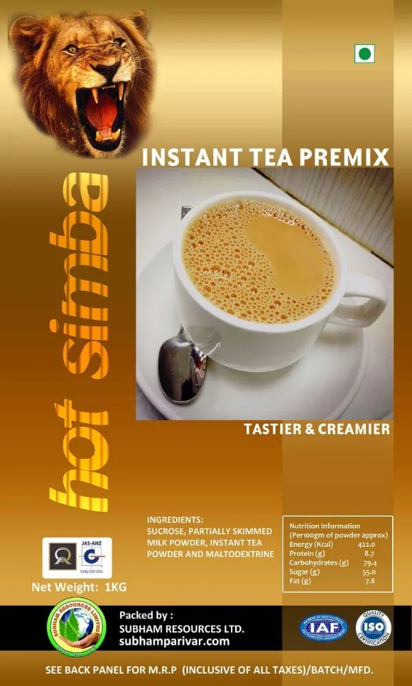 INSTANT TEA PREMIX FLAVORED INSTANT TEA PREMIX FLAVORED