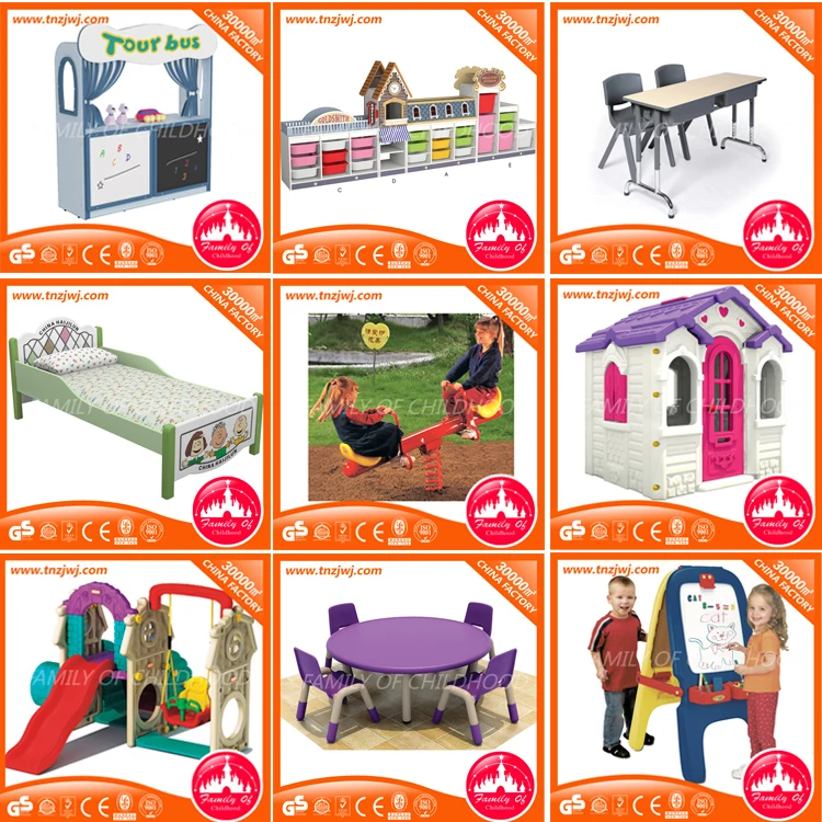 Daycare Furniture Cartoon Wooden Cabinet Furniture For