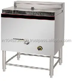 Free Standing Stainless Steel Commercial Gas Fryer Model No. HGF-75