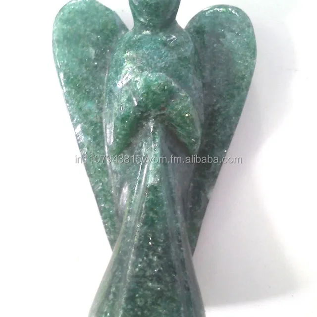 green aventurine gemstone healing handmade stone carving