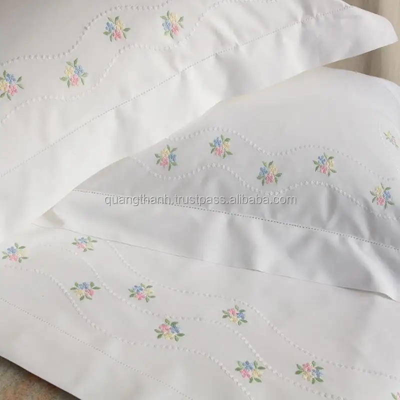 hand embroidery bedding set, View hand embroidery bedding set, Quang Thanh Product Details from