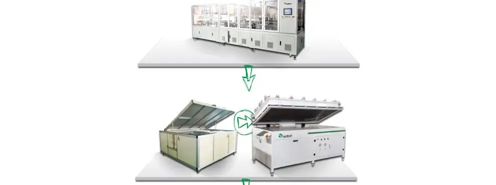 ooitech solar panel making machine solar cell tester and cutter