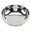Mirror Polish Double Wall stainless steel mixing bowl