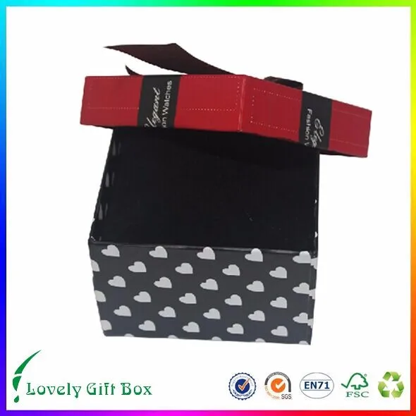 luxury watch box with custom logo for men