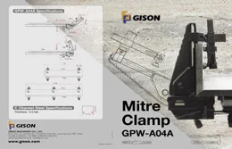 GISON GPW-A04A Mitre Clamp DM