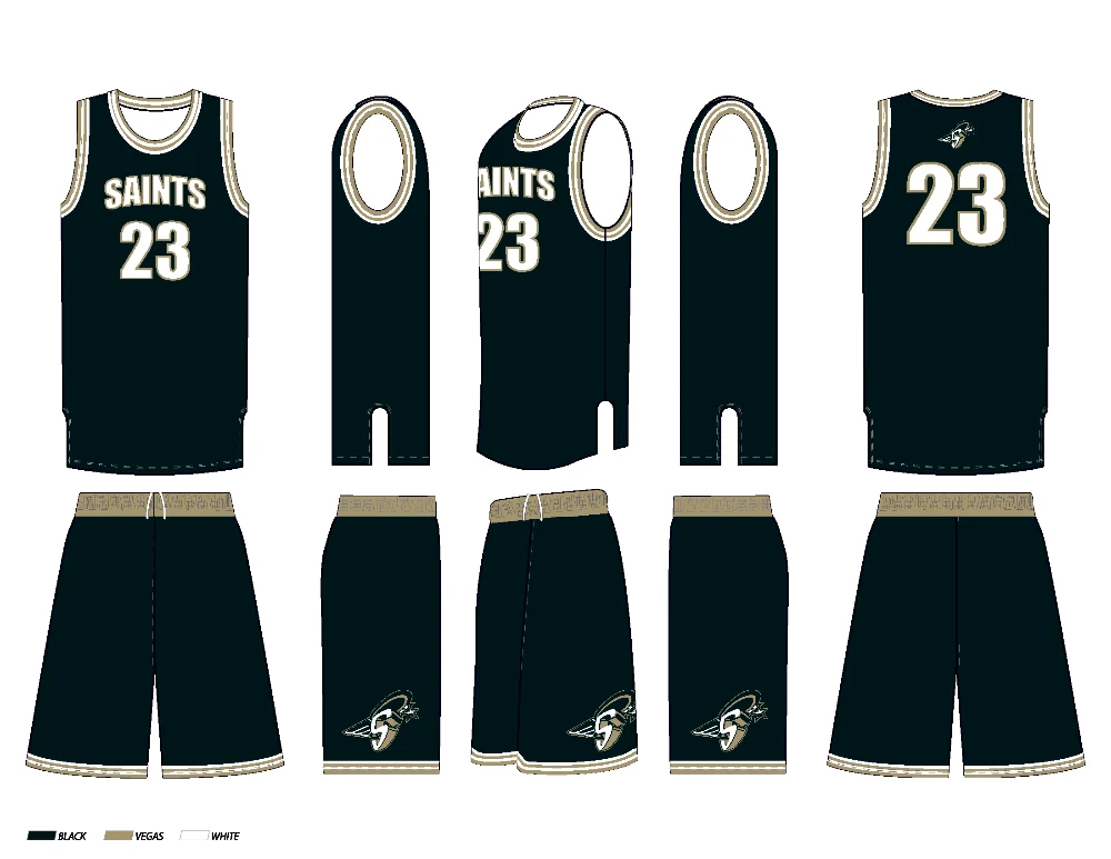 blank saints jersey