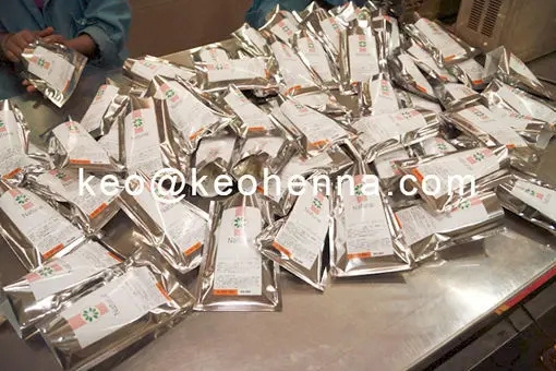 High Quality Henna Silver Pouch