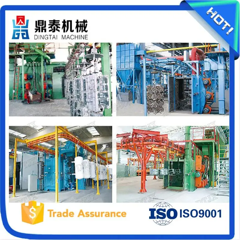Catenary type shot blasting machine,structural steel shot blasting machine