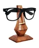 Store Indya Wooden Eyeglass / Spectacle Holder Stand with Brass Inlay