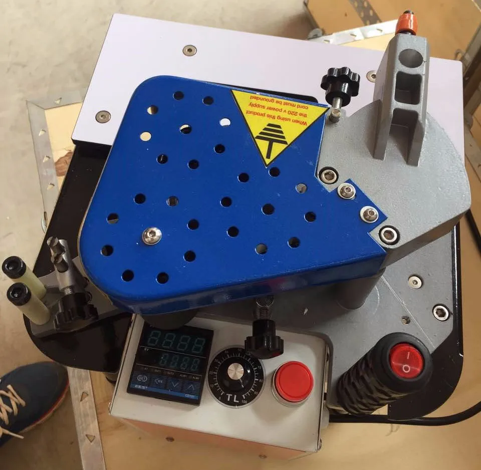 Woodworking Machinery Curve Straight Edge Banding Fc1001s Portable