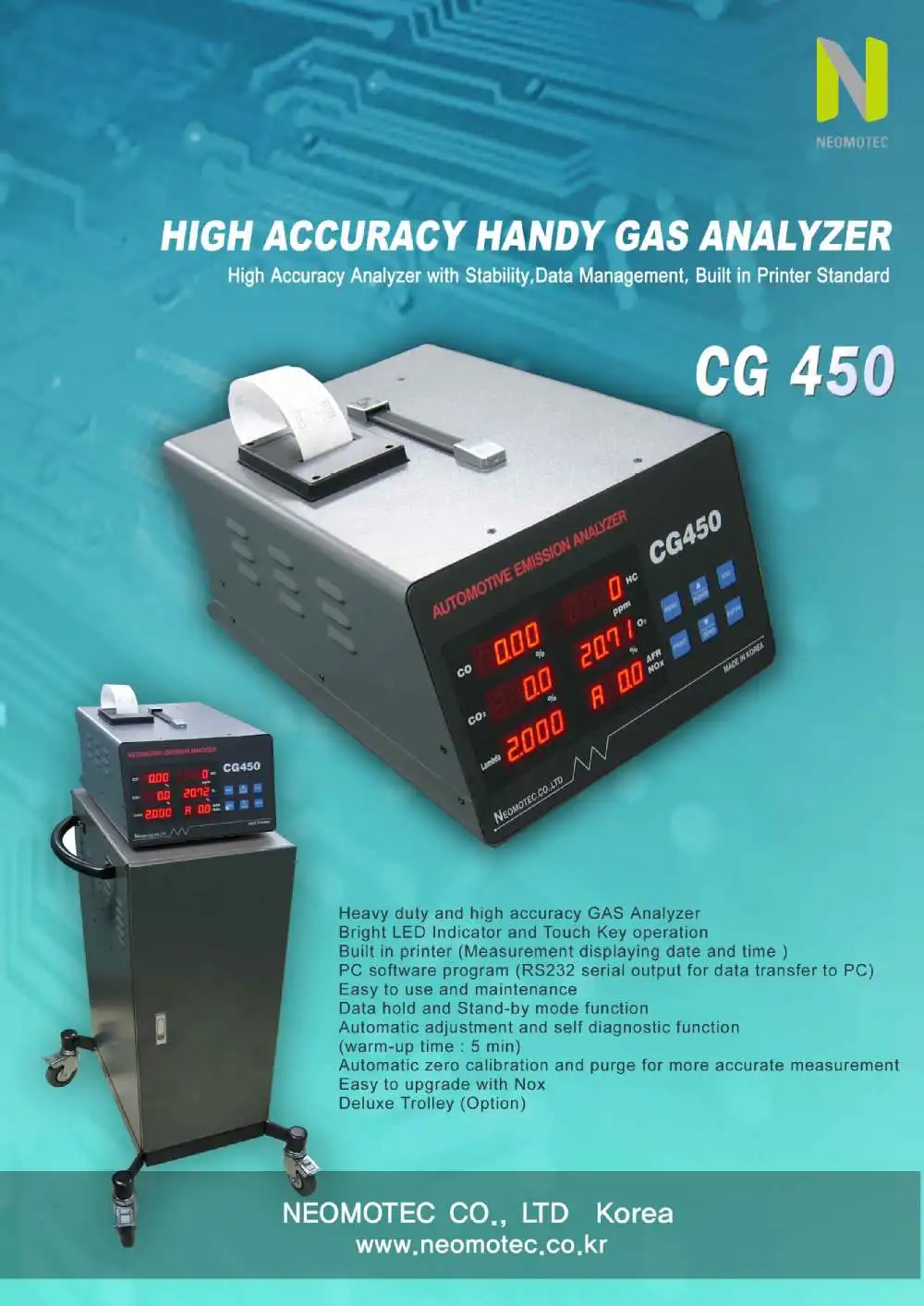 Cg450 Automotive Gas Analyzer For Service Buy Automotive Exhaust Gas Analyzer Product