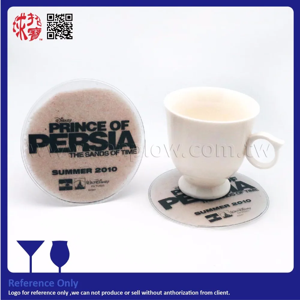 cup coaster,groovecoaster promotion solid pvc plastic coaster cup mat